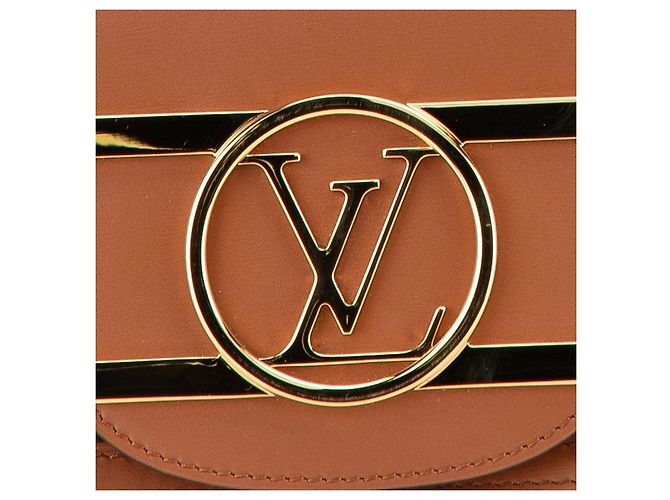 Bolsa de mão 2WAY Louis Vuitton Monogram Dauphine Lock XL Marrom - vista 6