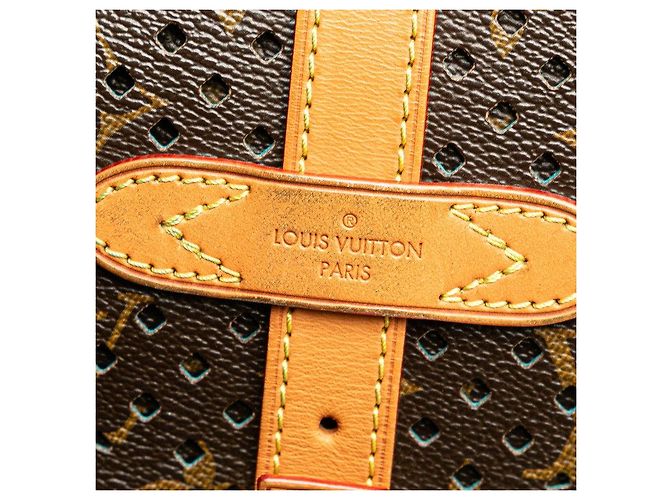 Bolso de hombro Louis Vuitton Monogram Perforé Multicolor - vista 10