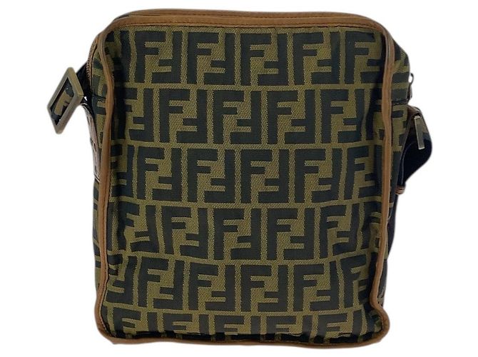 Fendi Zucca Nylon Schultertasche Mehrfarben - Ansicht 2