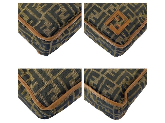 Fendi Zucca Nylon Schultertasche Mehrfarben - Ansicht 3