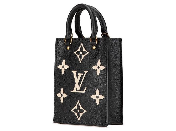 Louis Vuitton Petite Sac Plat Handtasche Schwarz - Ansicht 2