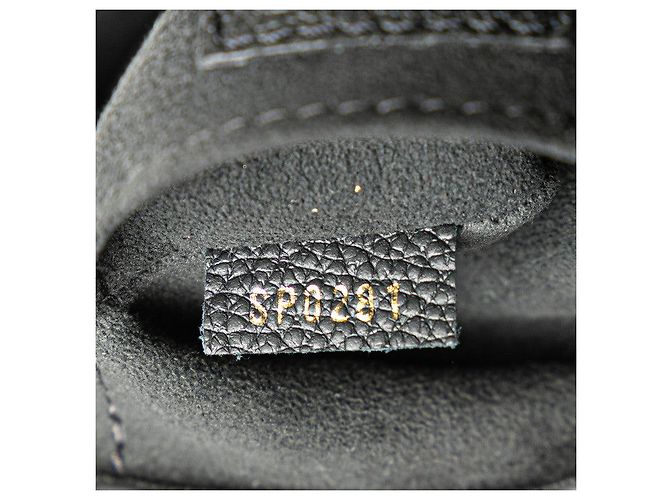 Louis Vuitton Petite Sac Plat Handtasche Schwarz - Ansicht 7