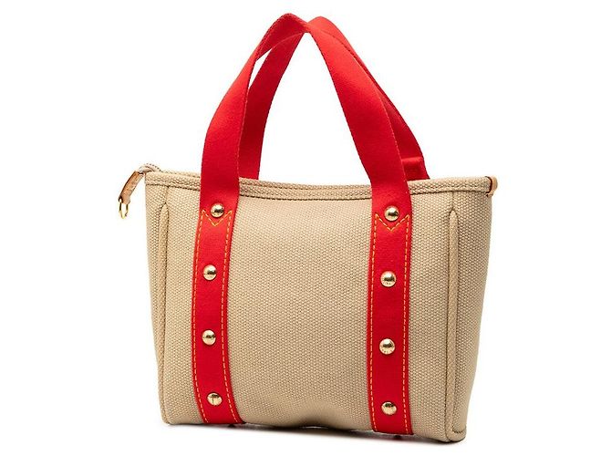 Bolso Cabas PM Louis Vuitton M40038 Castaño Beige - vista 2