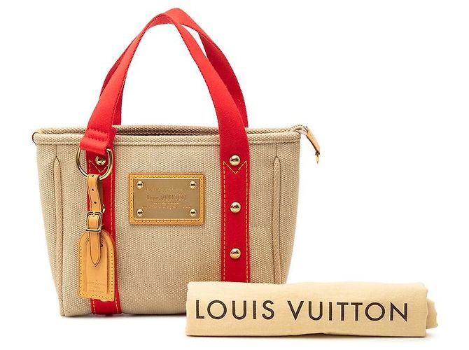 Bolso Cabas PM Louis Vuitton M40038 Castaño Beige - vista 7