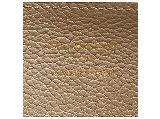 Cartera Zippy Louis Vuitton Monogram Empreinte Castaño Beige - vista 9