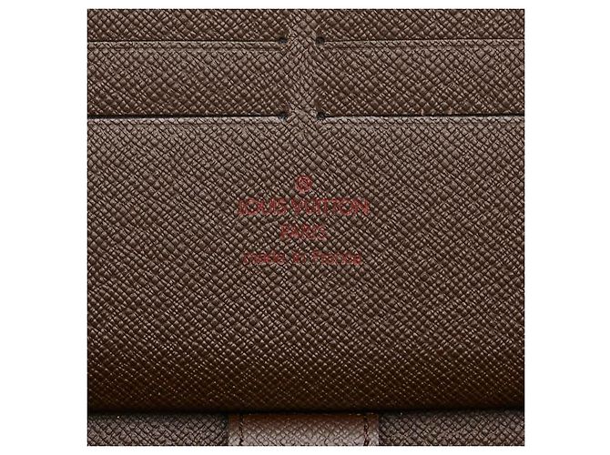 Cartera Larga Louis Vuitton Zippy Organizer Castaño - vista 10