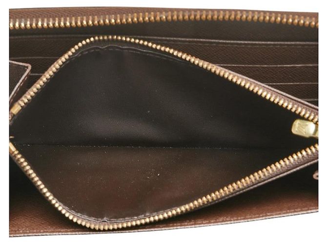 Cartera Larga Louis Vuitton Zippy Organizer Castaño - vista 9