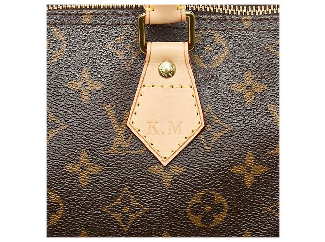 Bolsa de mão Louis Vuitton Speedy 30 Marrom - vista 4
