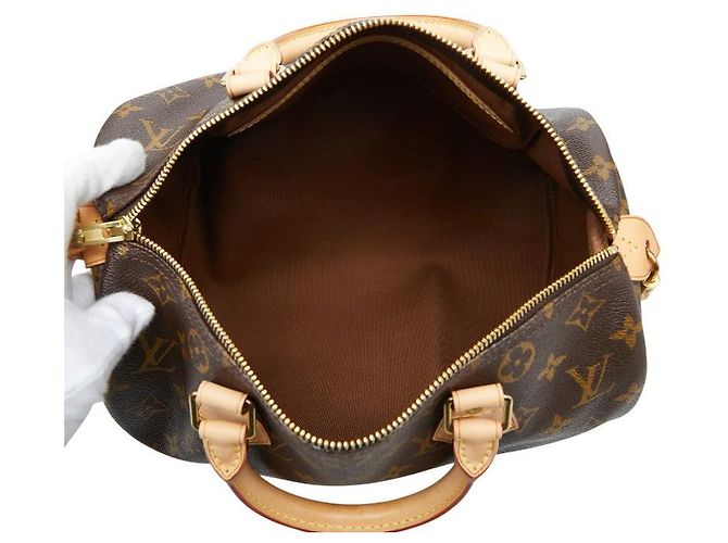 Bolsa de mão Louis Vuitton Speedy 30 Marrom - vista 9