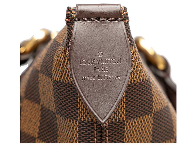 Borsa Louis Vuitton Saleya MM Marrone - vista 5