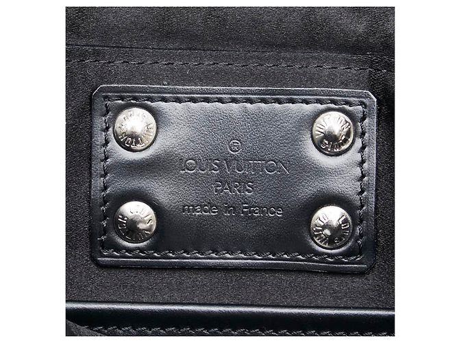 Louis Vuitton Monogram Satin Musette Schultertasche Schwarz - Ansicht 5