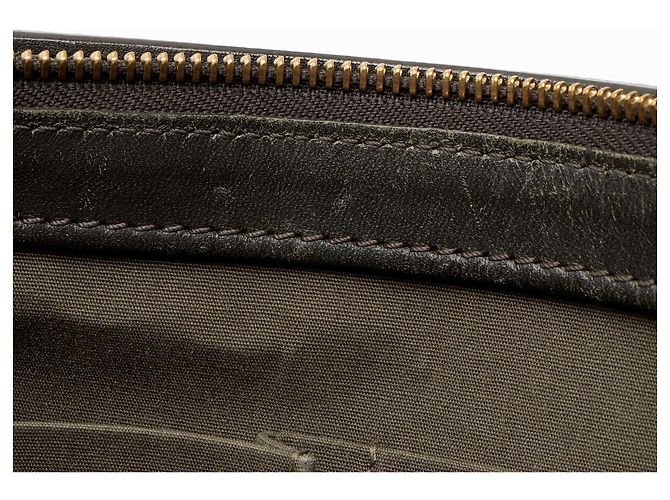 Sac Cabas Louis Vuitton Vintage Monogram Mini Lin Lucille PM Vert - vue 10