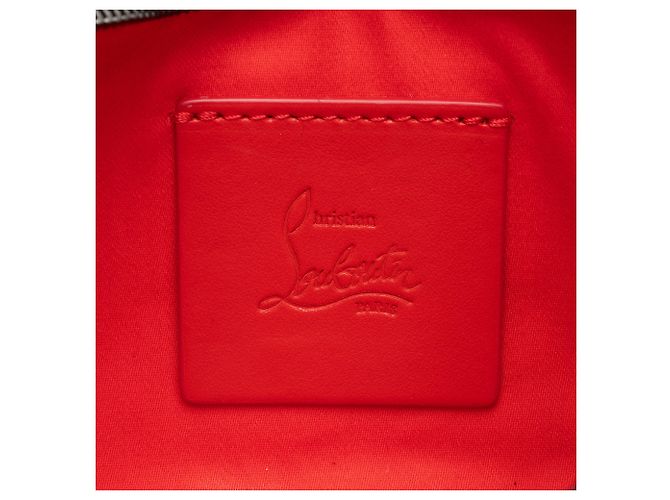 Borsa a tracolla Loubila Mini con catena Christian Louboutin Nero - vista 7