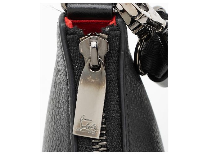 Borsa a tracolla Loubila Mini con catena Christian Louboutin Nero - vista 9