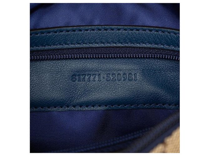 Borsa a tracolla Gucci GG Canvas Snake Multicolore - vista 5