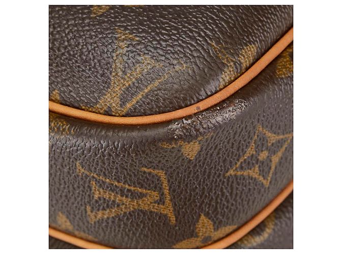Borsa a tracolla Louis Vuitton Monogram Reporter PM Marrone - vista 6