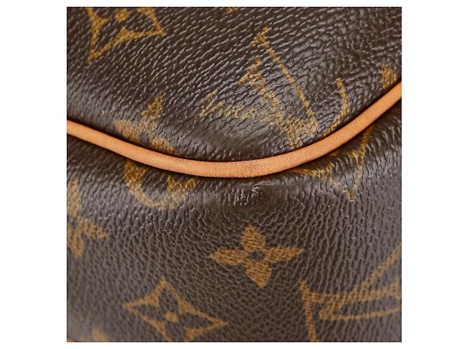 Borsa a tracolla Louis Vuitton Monogram Reporter PM Marrone - vista 7