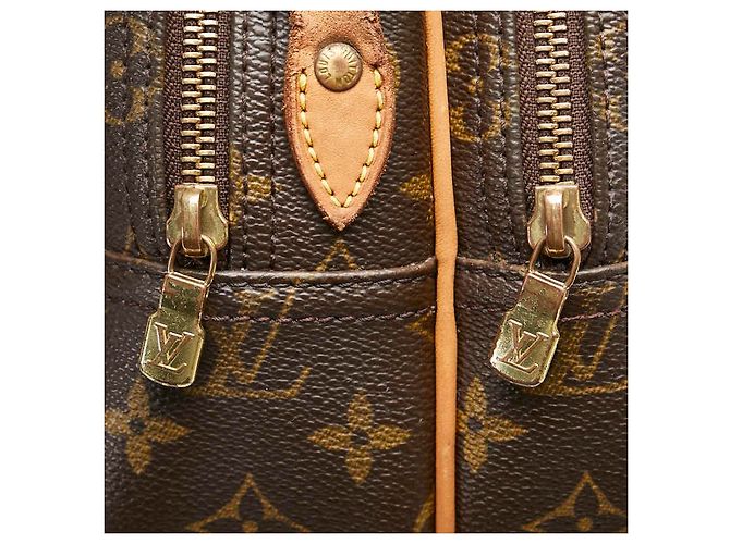 Borsa a tracolla Louis Vuitton Monogram Reporter PM Marrone - vista 9
