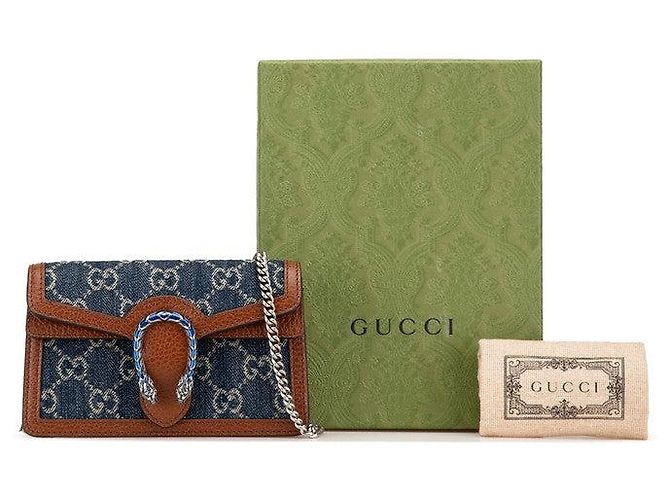 Gucci Dionysus Super Mini Bag Blau - Ansicht 10