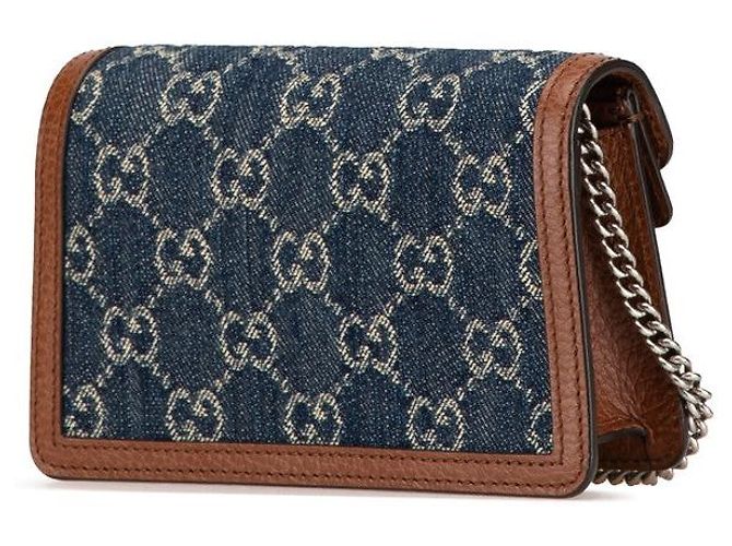 Gucci Dionysus Super Mini Bag Blau - Ansicht 2