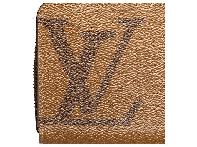 Cartera larga Zippy Monogram Giant Reverse Louis Vuitton Castaño - vista 8