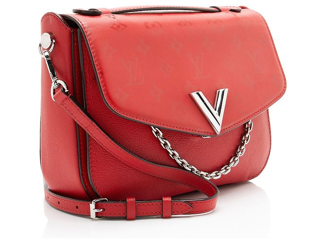 Louis Vuitton Monogram Cuir Very Messenger Rot - Ansicht 2