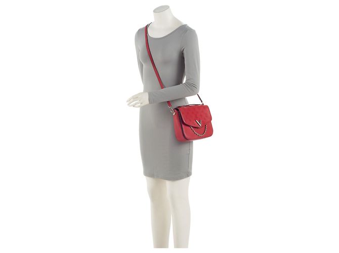 Louis Vuitton Monogram Cuir Very Messenger Rot - Ansicht 5