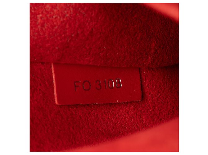Louis Vuitton Monogram Cuir Very Messenger Rot - Ansicht 6