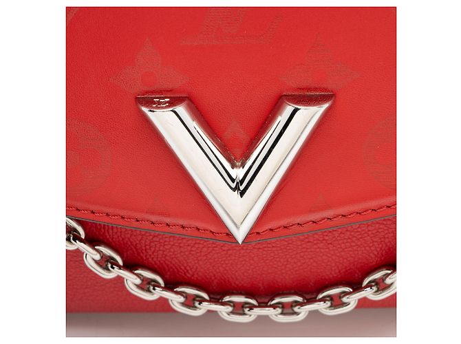 Louis Vuitton Monogram Cuir Very Messenger Rot - Ansicht 9