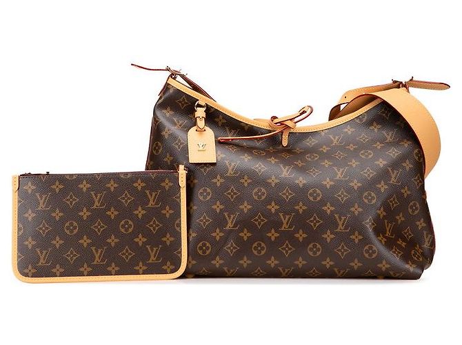 Borsa a tracolla Louis Vuitton Carryall NM MM M46197 Marrone - vista 9