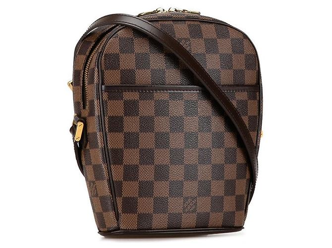 Borsa a tracolla Louis Vuitton Damier Ipanema PM Marrone - vista 2