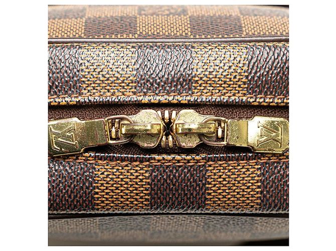 Borsa a tracolla Louis Vuitton Damier Ipanema PM Marrone - vista 5