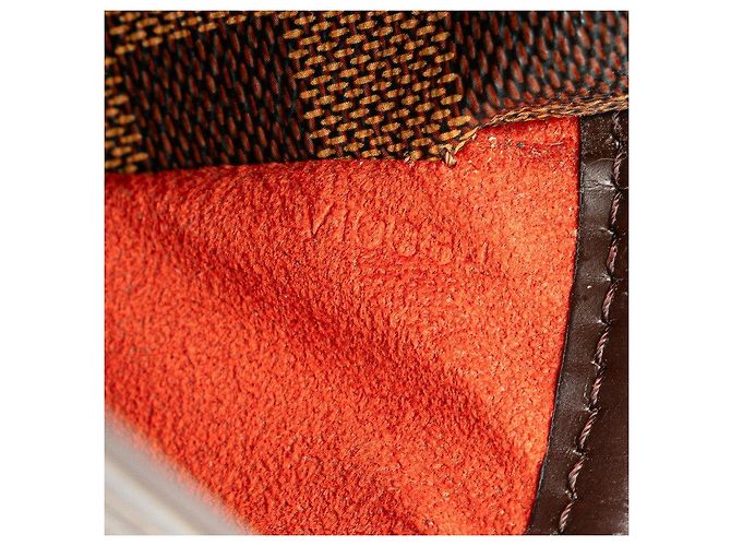 Borsa a tracolla Louis Vuitton Damier Ipanema PM Marrone - vista 8