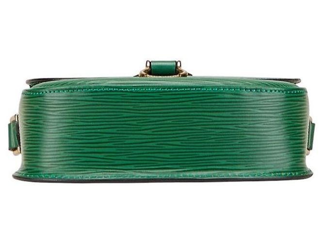Bolso bandolera Louis Vuitton Epi Mini Sancleu Verde - vista 3