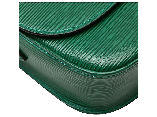 Bolso bandolera Louis Vuitton Epi Mini Sancleu Verde - vista 5