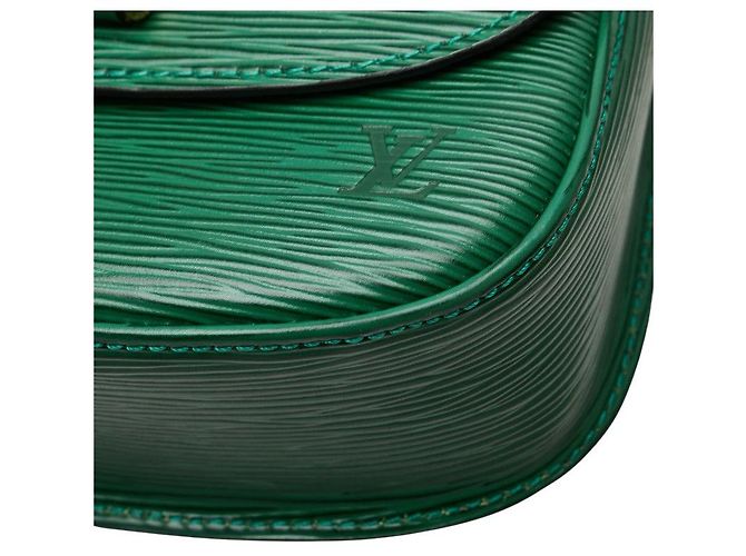 Bolso bandolera Louis Vuitton Epi Mini Sancleu Verde - vista 6