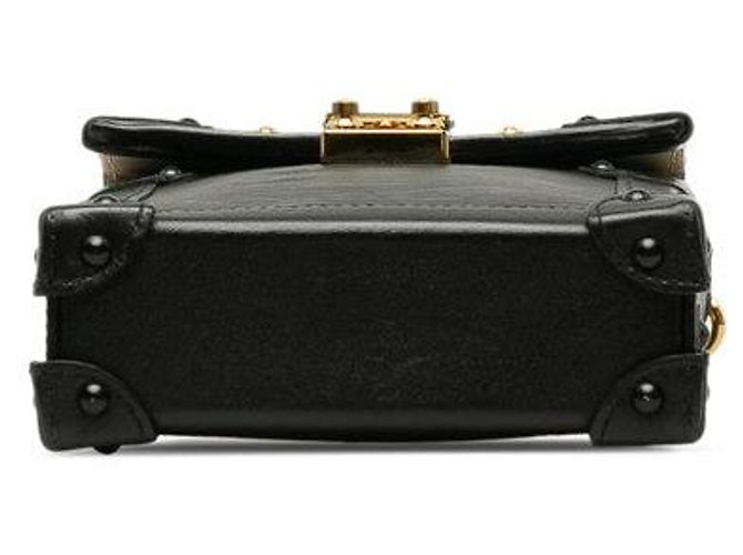 Bolsa de Ombro Louis Vuitton Trunk Vertical Chain Preto - vista 4