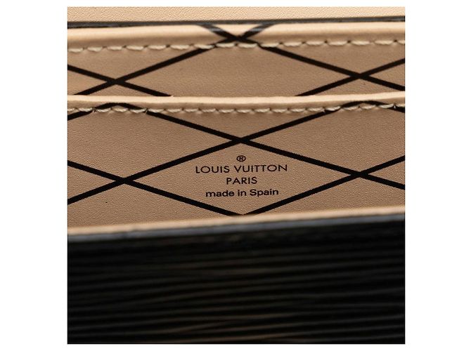 Bolsa de Ombro Louis Vuitton Trunk Vertical Chain Preto - vista 7