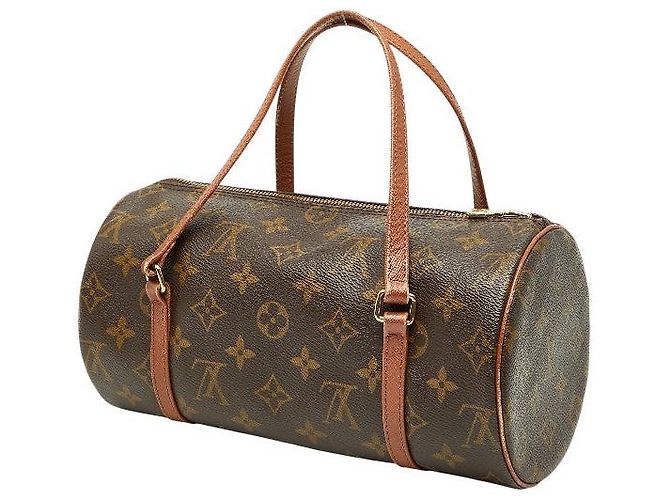 Borsa a mano Louis Vuitton Papillon 26 Marrone - vista 2