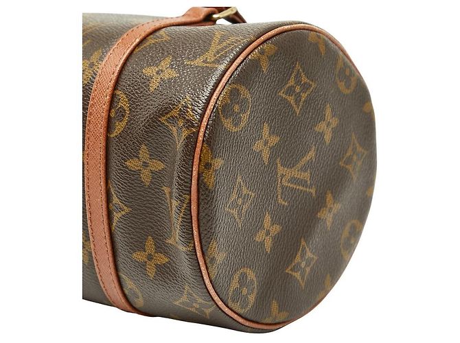 Borsa a mano Louis Vuitton Papillon 26 Marrone - vista 4