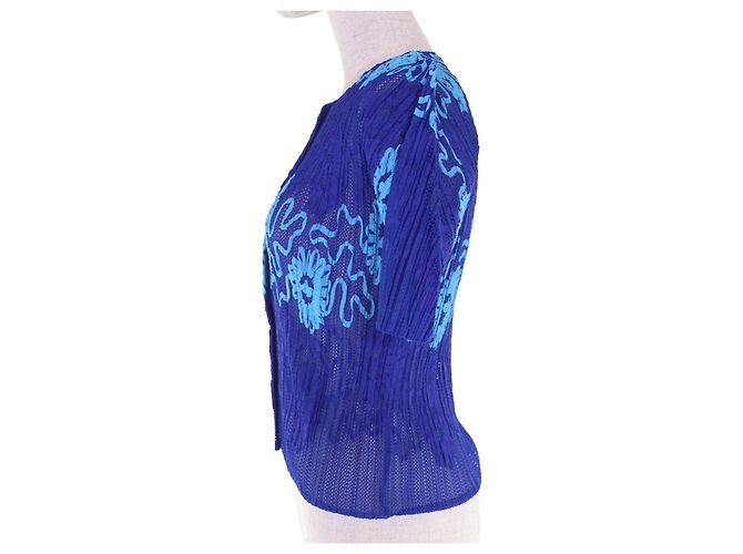 Issey Miyake PLEATS PLEASE Cardigan
Polyester Cardigan Blau - Ansicht 2