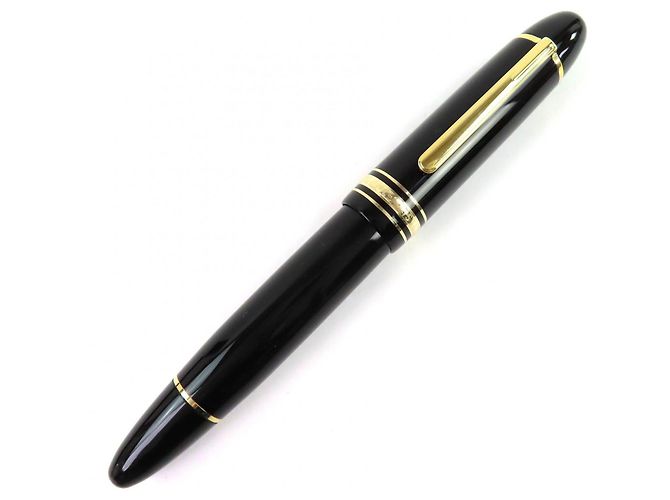 Montblanc Meisterstück Au750 Füllfederhalter Schwarz - Ansicht 3