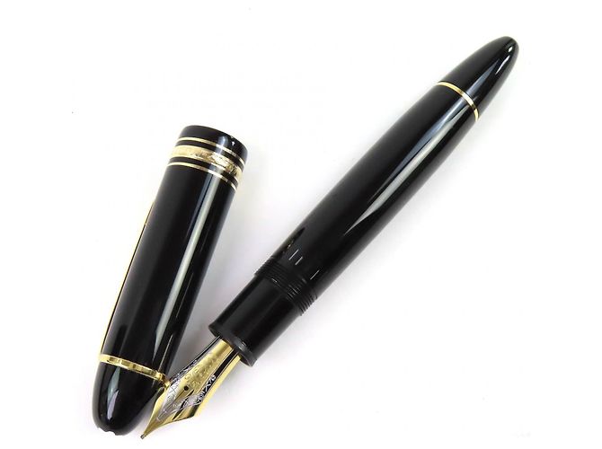 Montblanc Meisterstück Au750 Füllfederhalter Schwarz - Ansicht 4