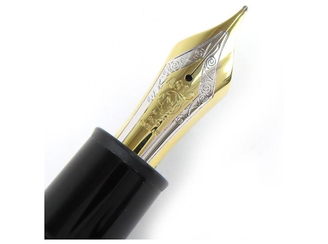 Montblanc Meisterstück Au750 Füllfederhalter Schwarz - Ansicht 5