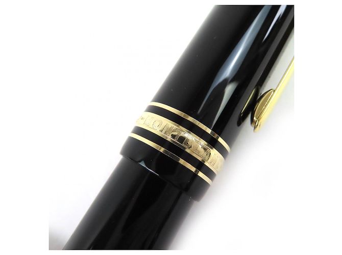 Montblanc Meisterstück Au750 Füllfederhalter Schwarz - Ansicht 8