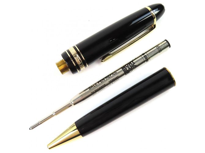 MONTBLANC Meisterstück Kugelschreiber Schwarz - Ansicht 3