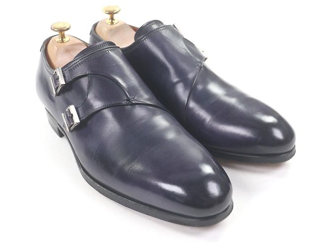 Autre Marque MAGNANNI SELECTION Lederschuhe Blau Marineblau - Ansicht 3
