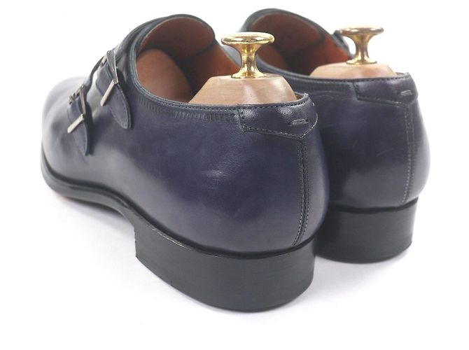 Autre Marque MAGNANNI SELECTION Lederschuhe Blau Marineblau - Ansicht 6