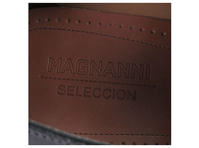 Autre Marque MAGNANNI SELECTION Lederschuhe Blau Marineblau - Ansicht 7