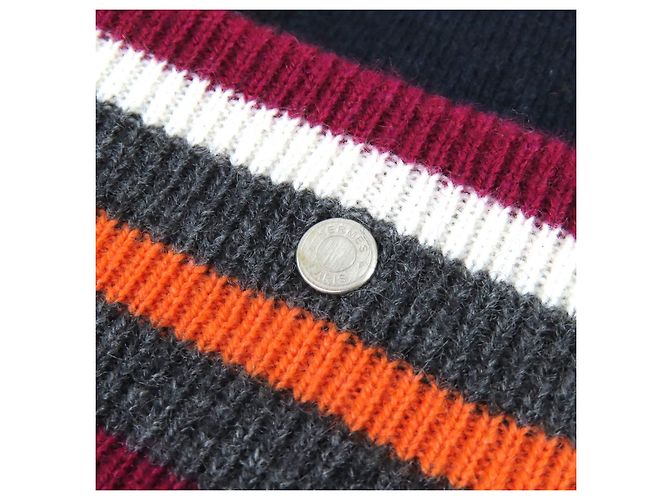 Hermès H Twist Heaven Twist Serie Kaschmir Strickmütze L Blau - Ansicht 7